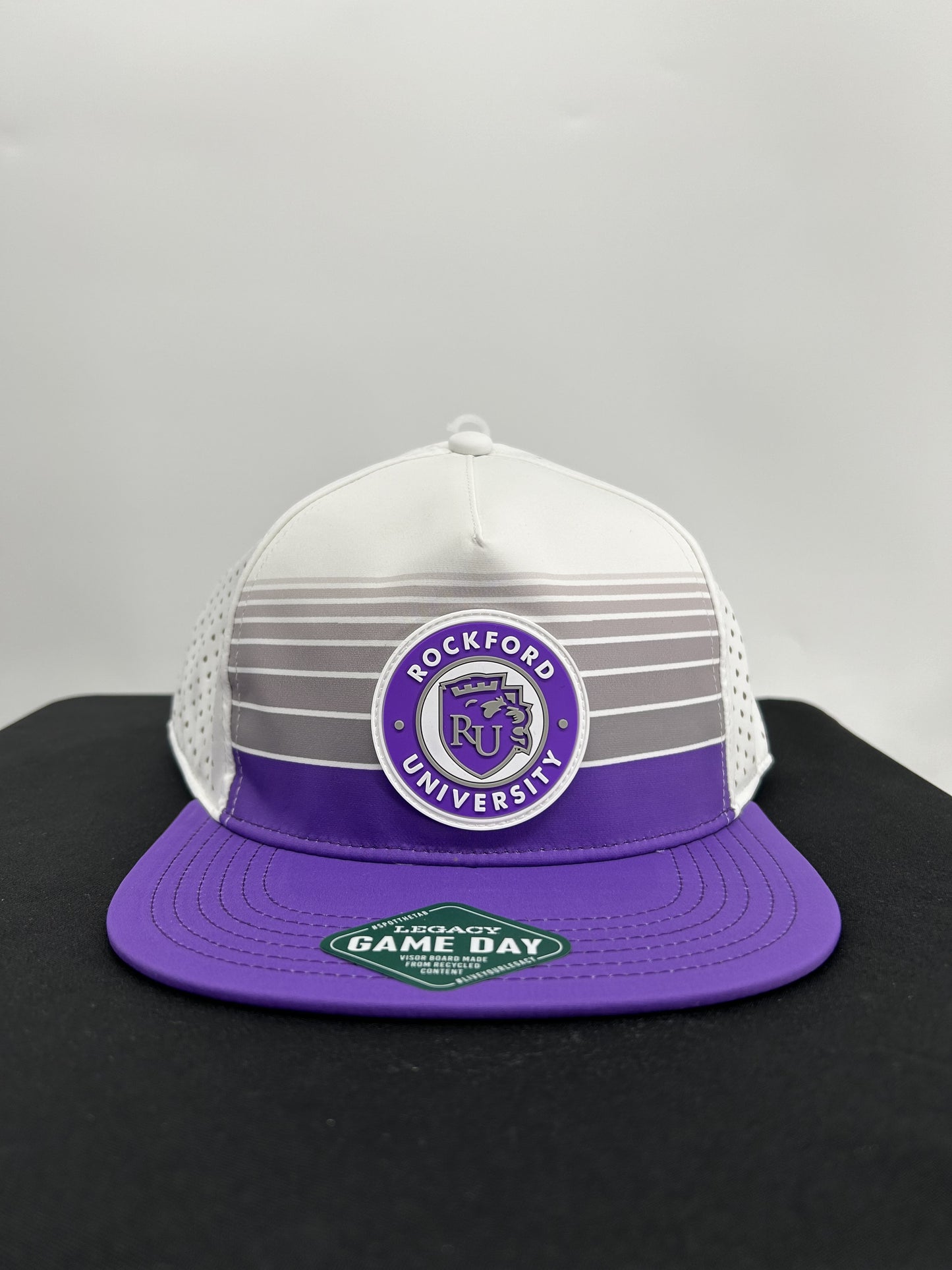 RU Shield White Snapback