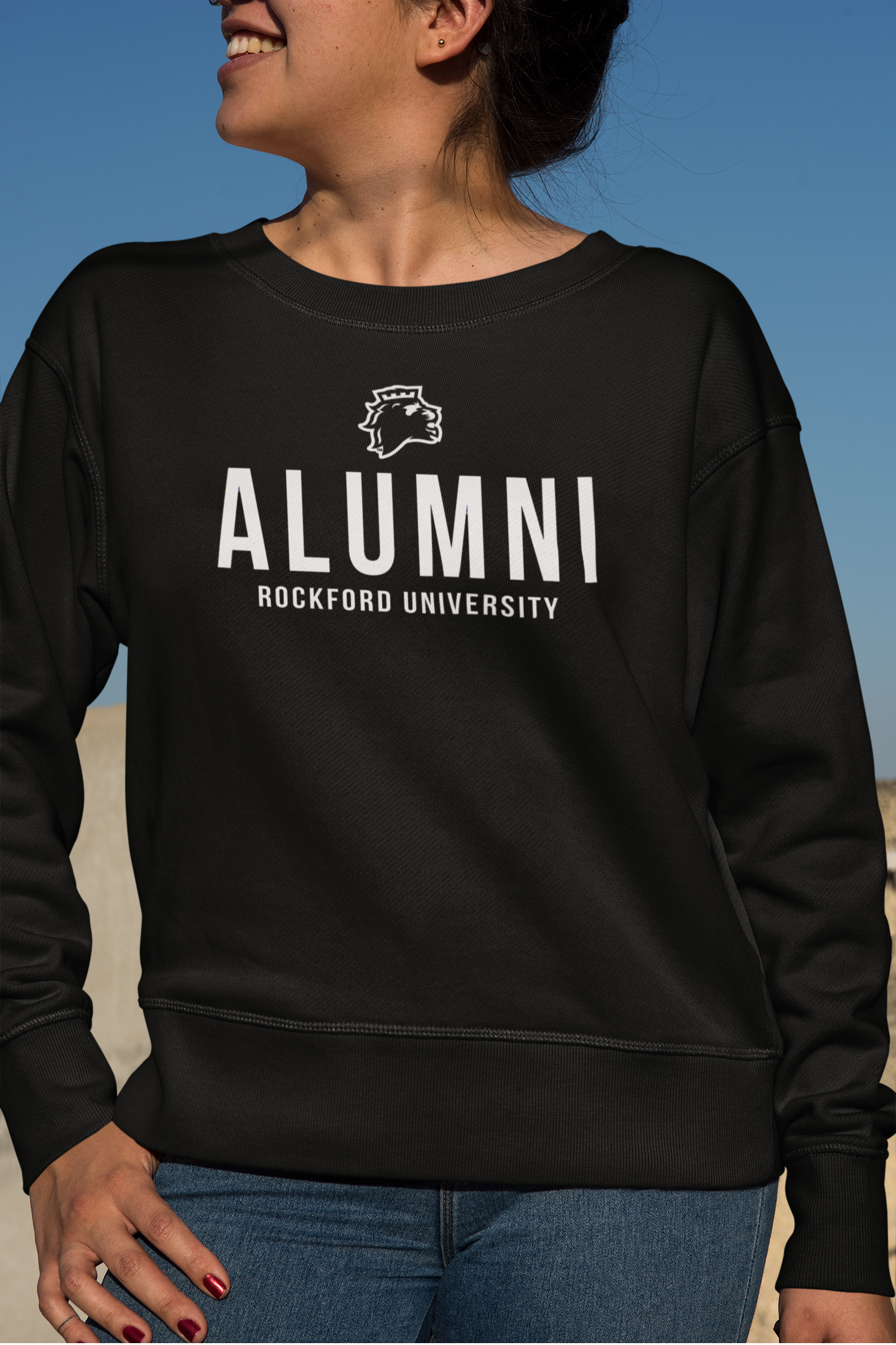 Alumni Lion Head Crewneck