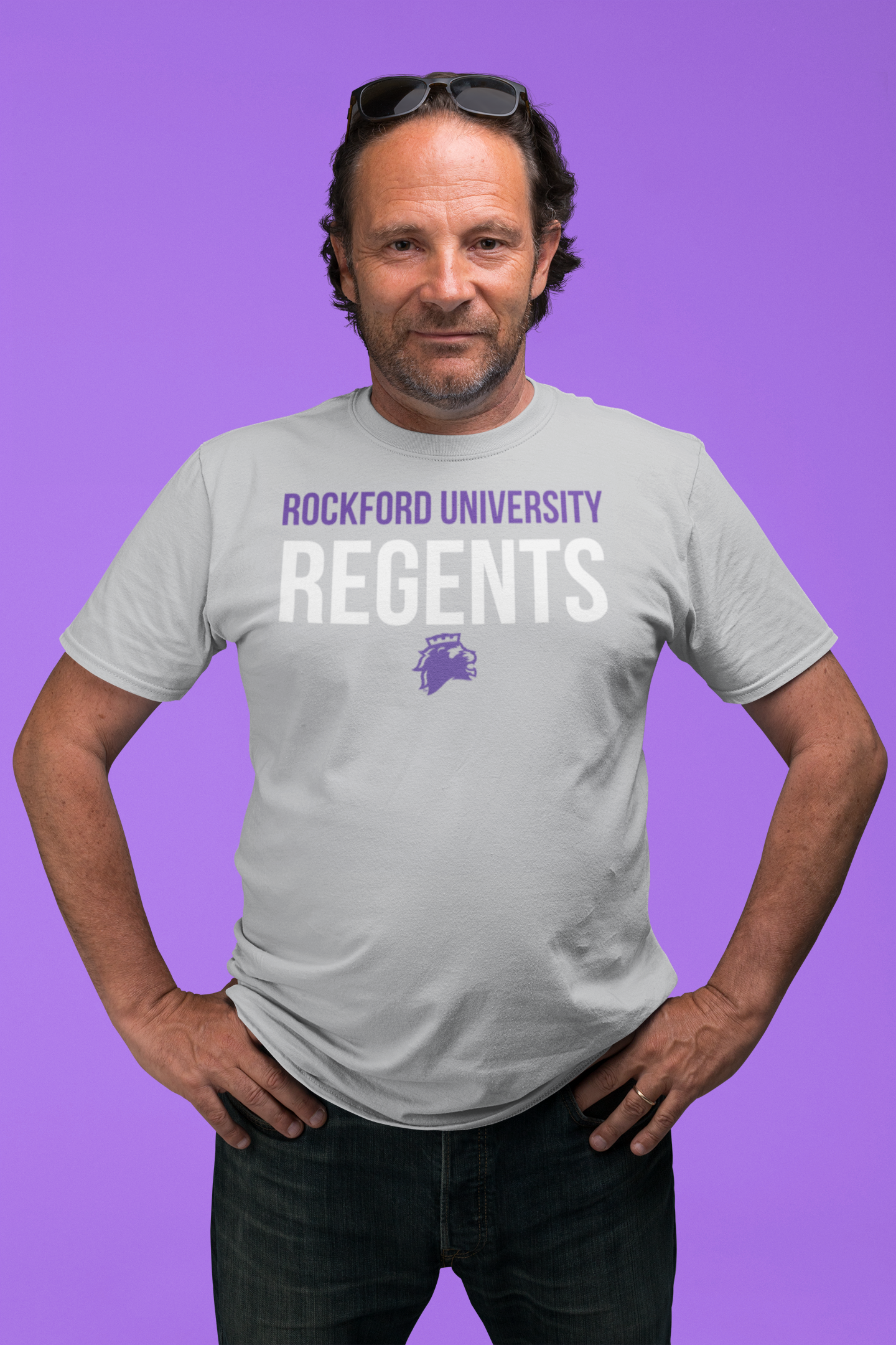 RU Regents Grey Tshirt