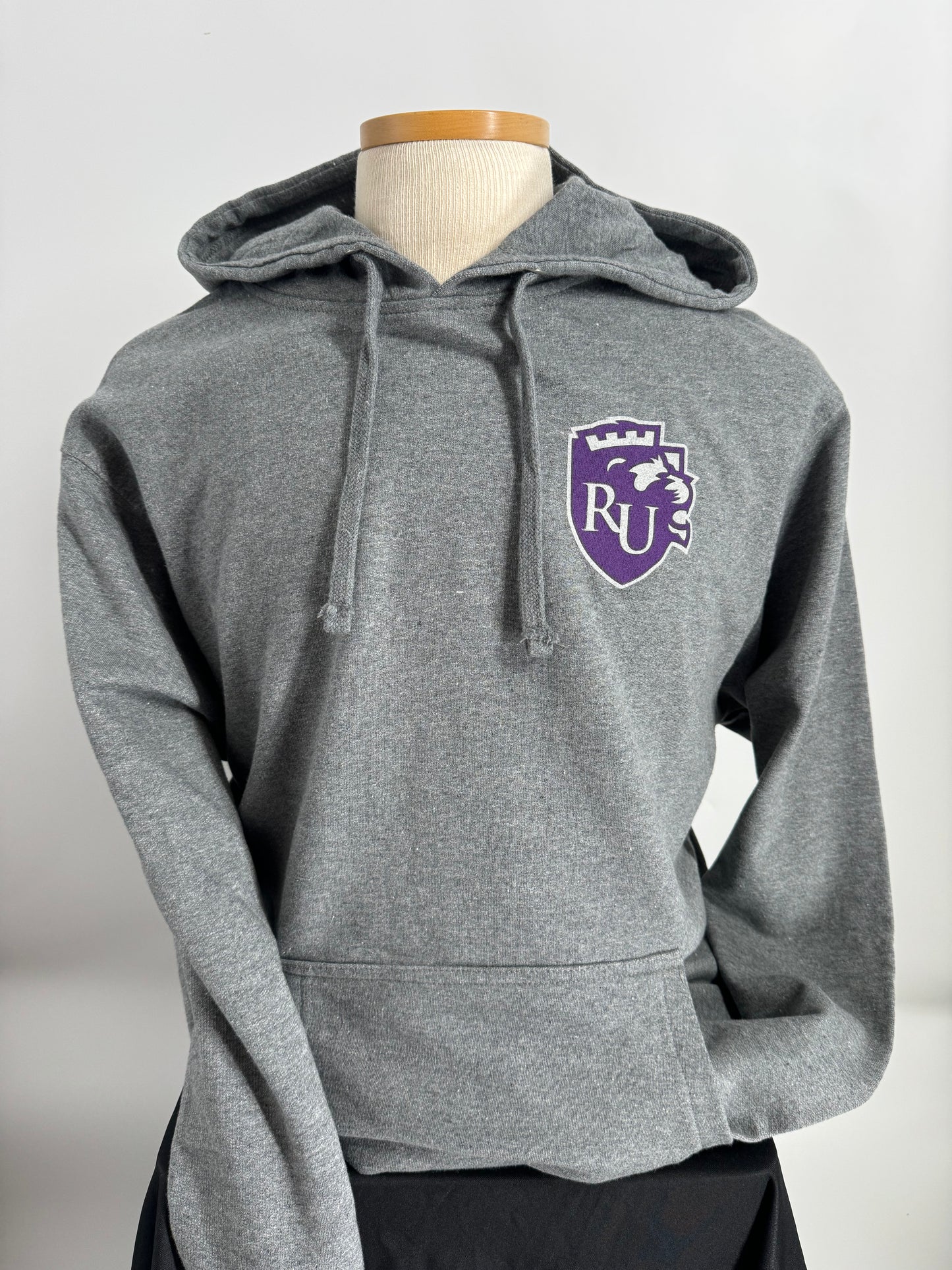 RU Shield Hoodie Grey