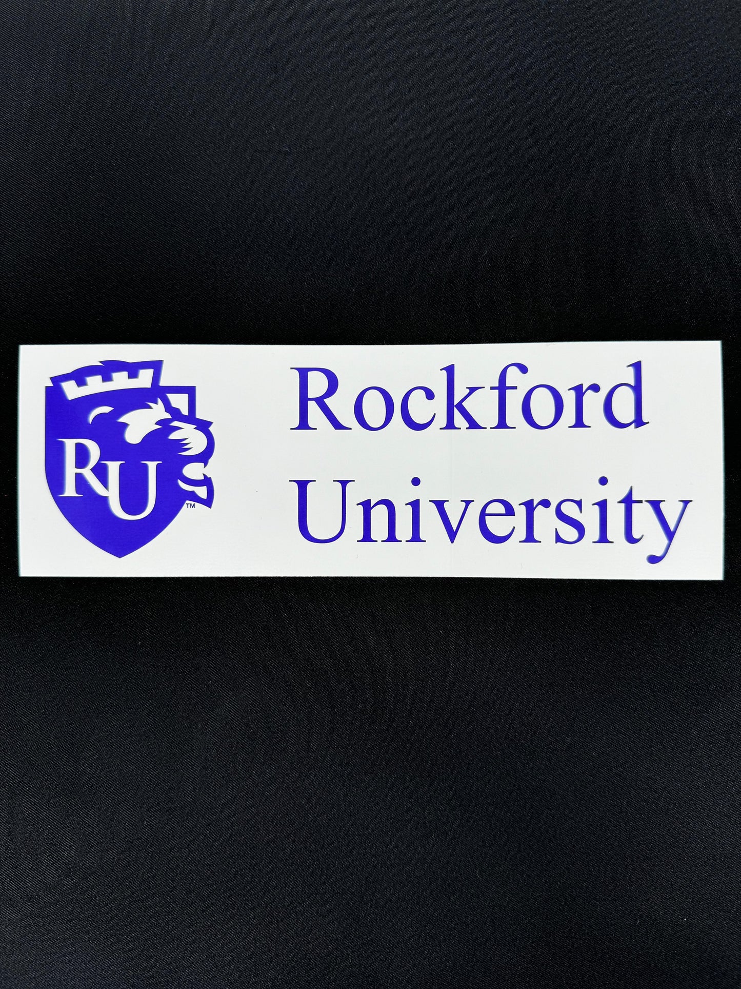 Rockford University Sticker