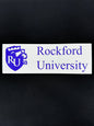 Rockford University Sticker